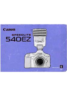 Canon 540 EZ manual